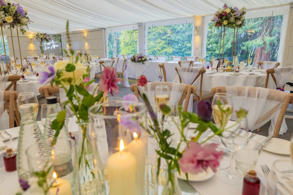 Marquee at Soughton Hall