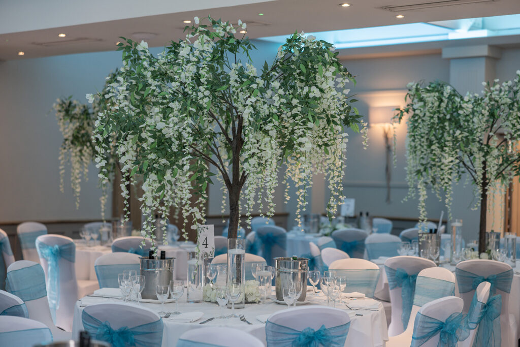 The Shooting Lodge at Carden Park on a wedding day
